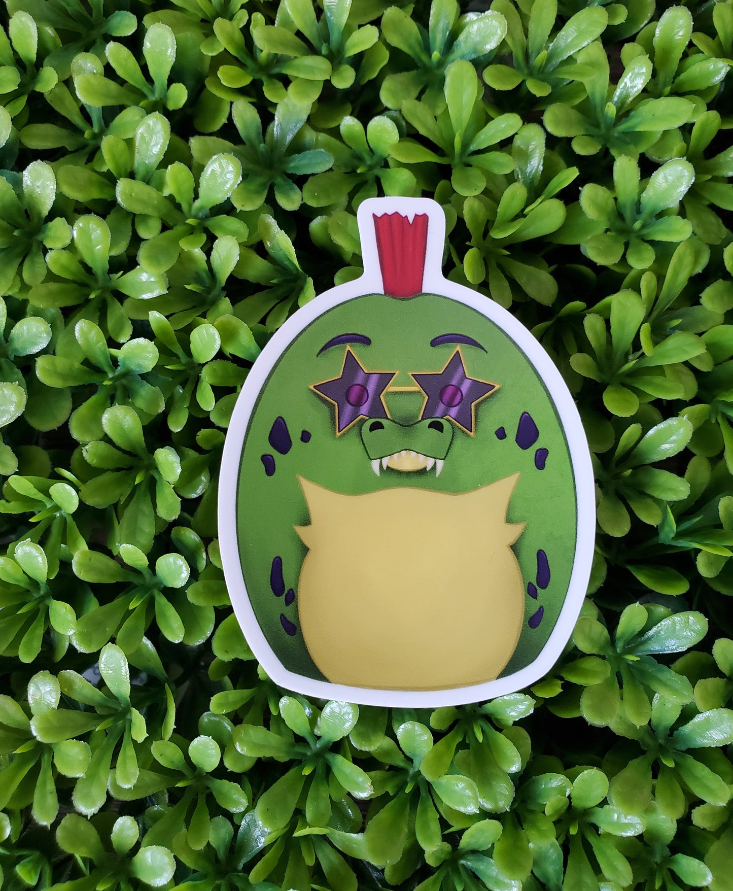 Alligator Plush Sticker